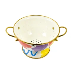 Hot Abstract Enamel Colander, 22cm Kitchen Tools & Utensils