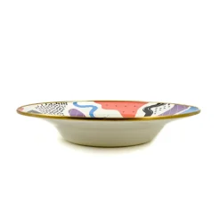 Sale Abstract Enamel Large Serving Dish, 30cm Middle Eastern Ingredients|Plates