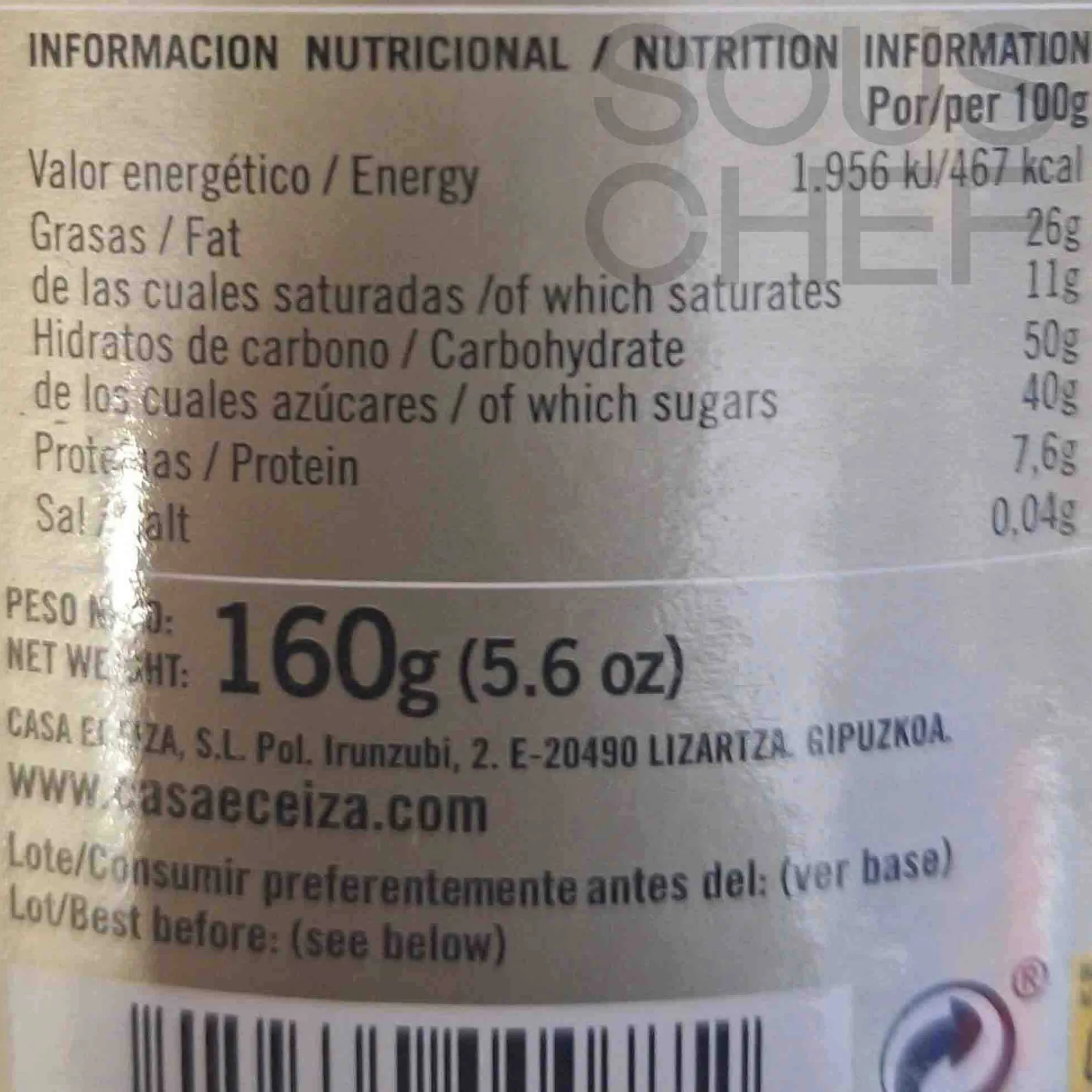 Best Almond Butter Biscuits with Chocolate & Orange, 160g Ingredients Brands|Spanish Ingredients