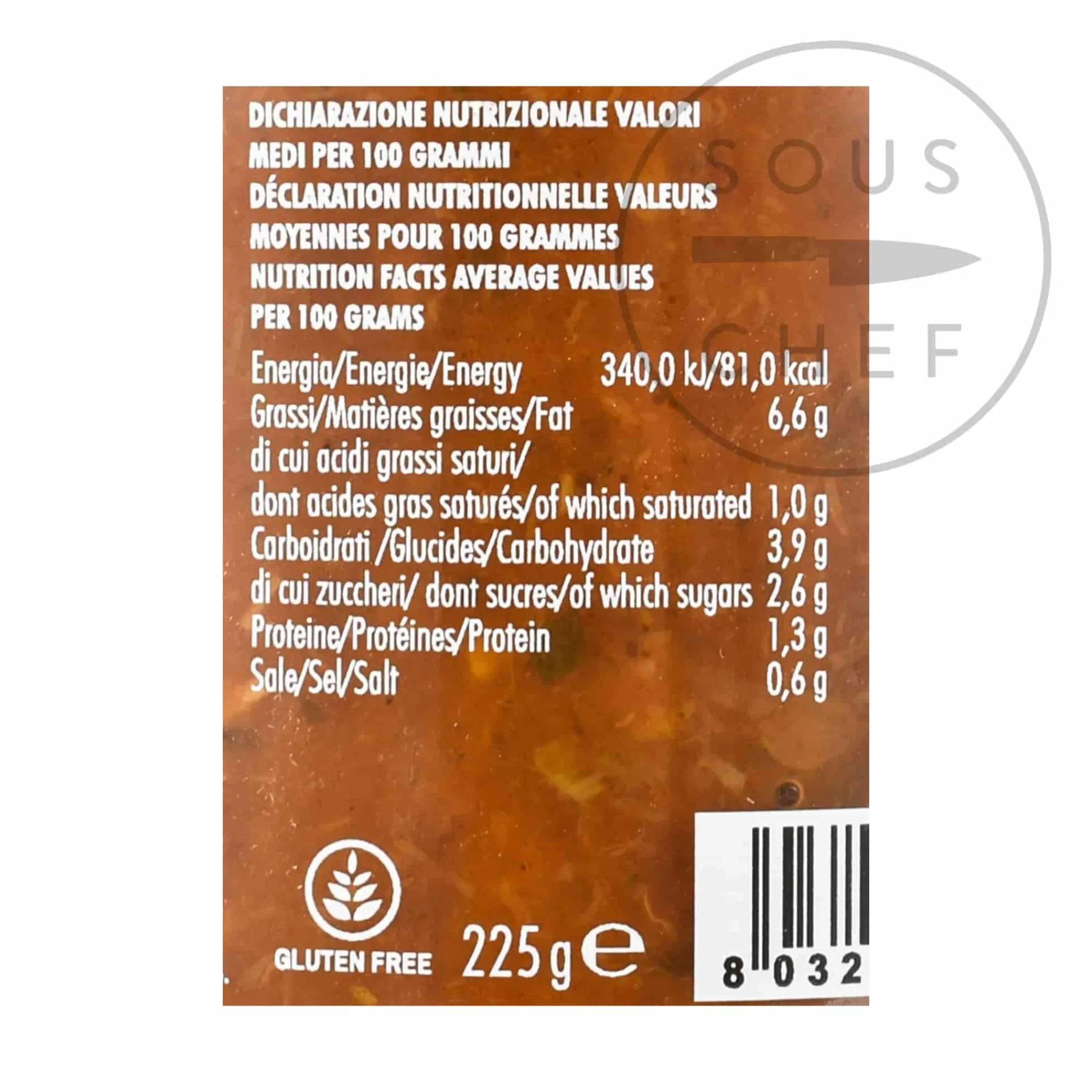 Online Porcini Mushroom Pasta Sauce, 225g Ingredients Brands|Italian Ingredients