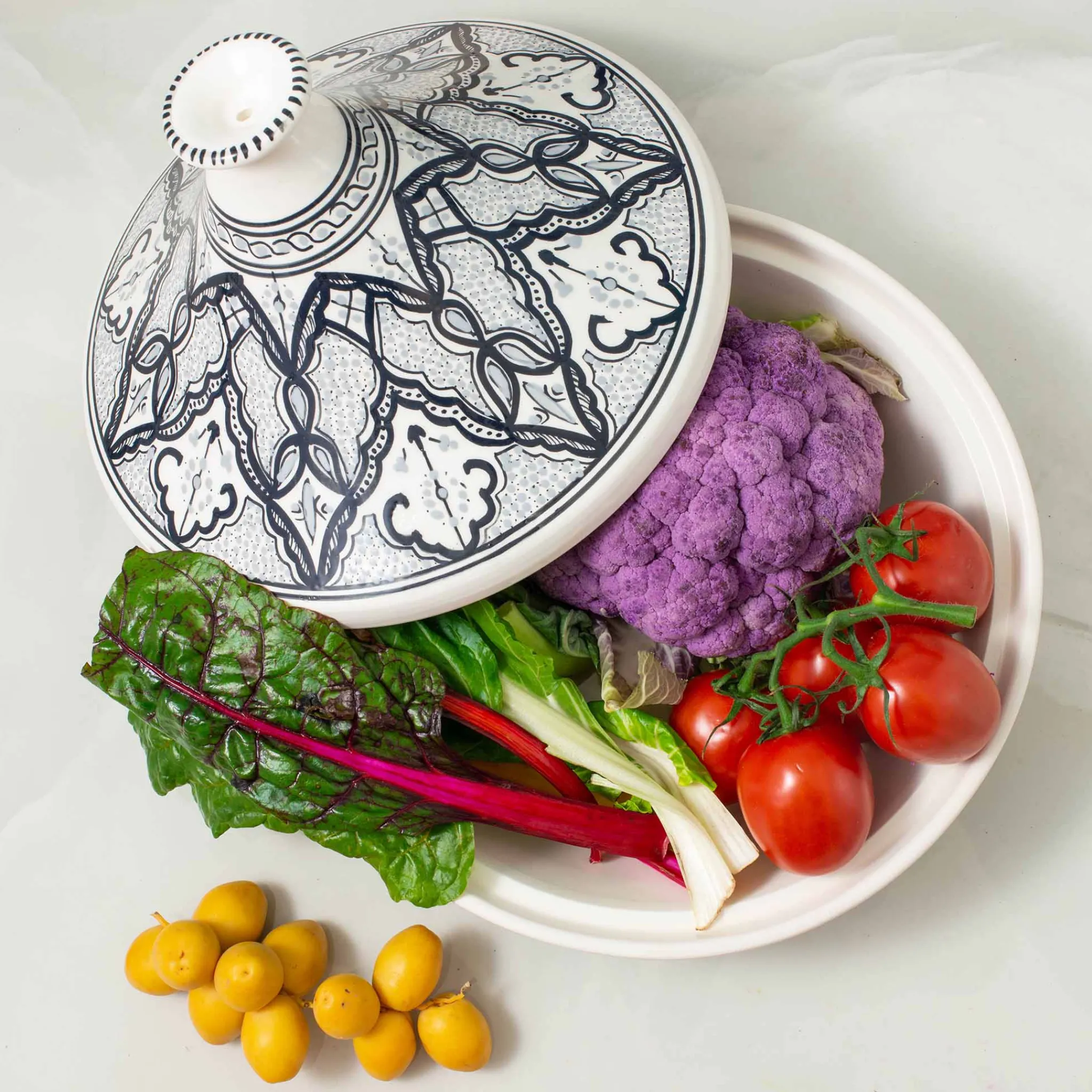 Discount Alyasamin Patterned Tajine, 30cm African Ingredients|Pots & Pans