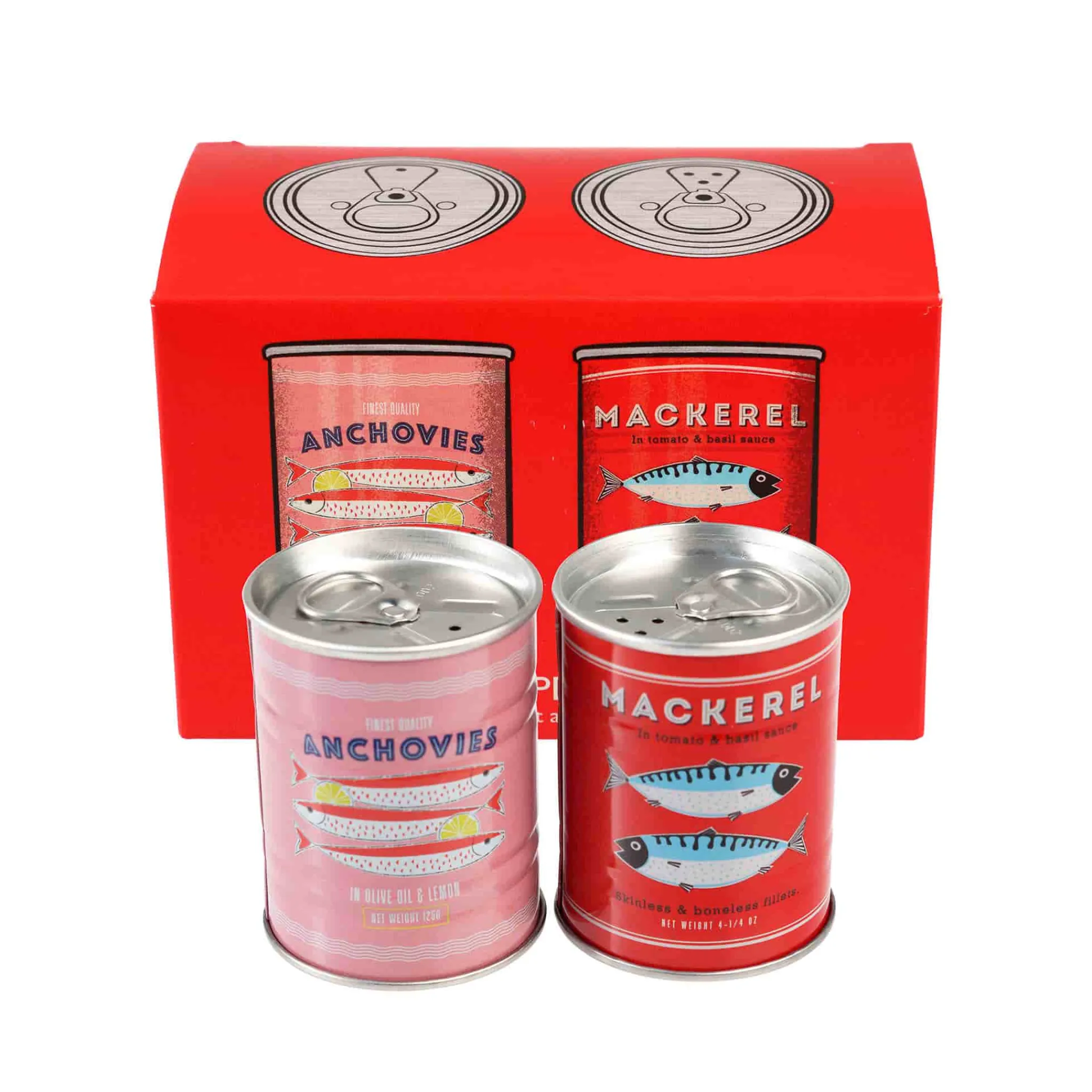 Online Anchovies & Mackerel Salt & Pepper Shaker Set Table Setting|Kitchen Tools & Utensils