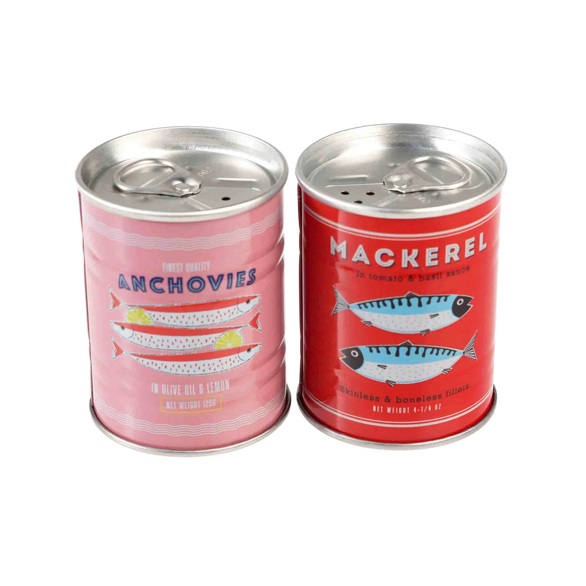 Online Anchovies & Mackerel Salt & Pepper Shaker Set Table Setting|Kitchen Tools & Utensils