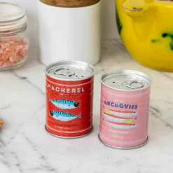 Online Anchovies & Mackerel Salt & Pepper Shaker Set Table Setting|Kitchen Tools & Utensils