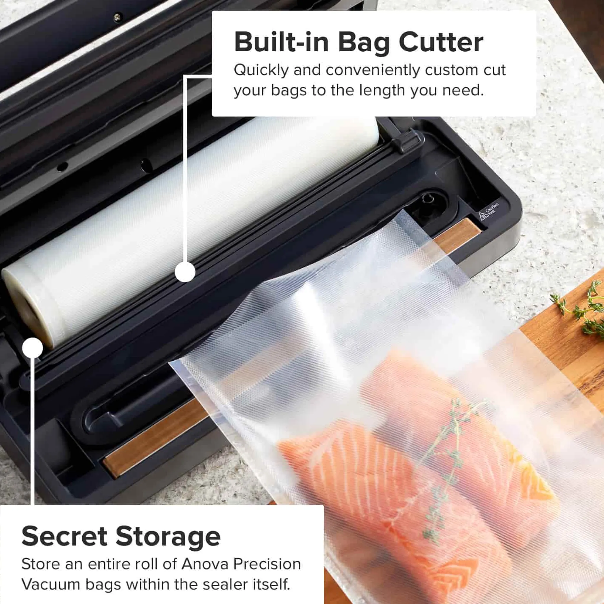 Hot Sous-Vide Professional Vacuum Sealer Food Storage & Containers|Kitchen Electricals