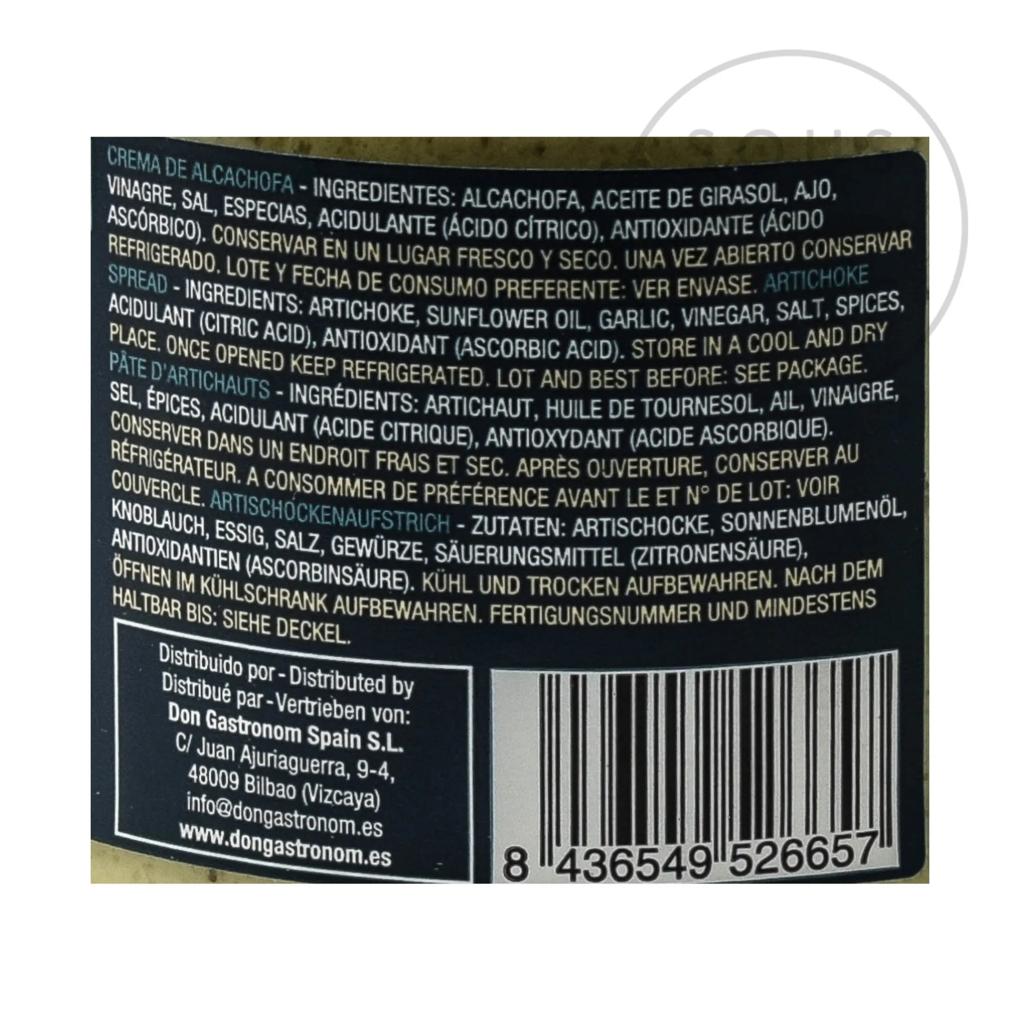 New Artichoke Paste, 190g Ingredients Brands|Spanish Ingredients