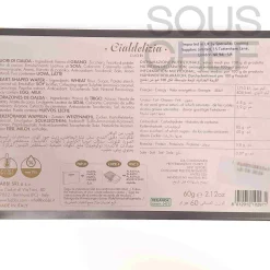Sale Cuori Heart Wafer Biscuits, 12 Pieces Ingredients Brands|Italian Ingredients