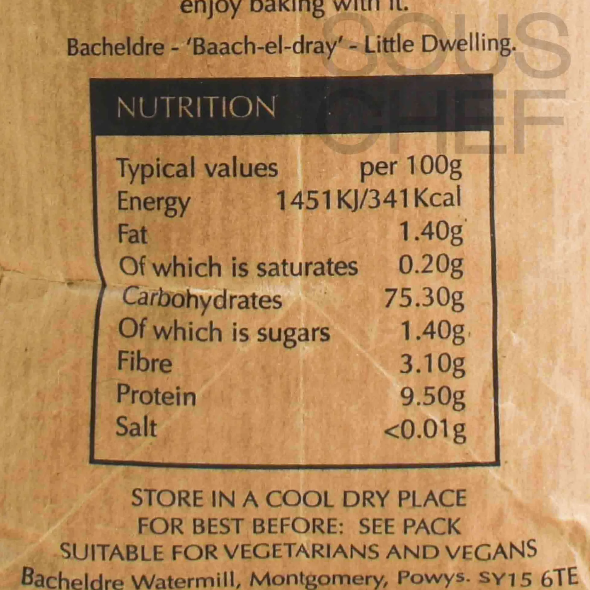 Discount Organic Plain White Flour, 1.5kg Ingredients Brands|Baking Ingredients