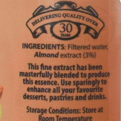 Online Almond Essence, 155ml Ingredients Brands|Caribbean Ingredients