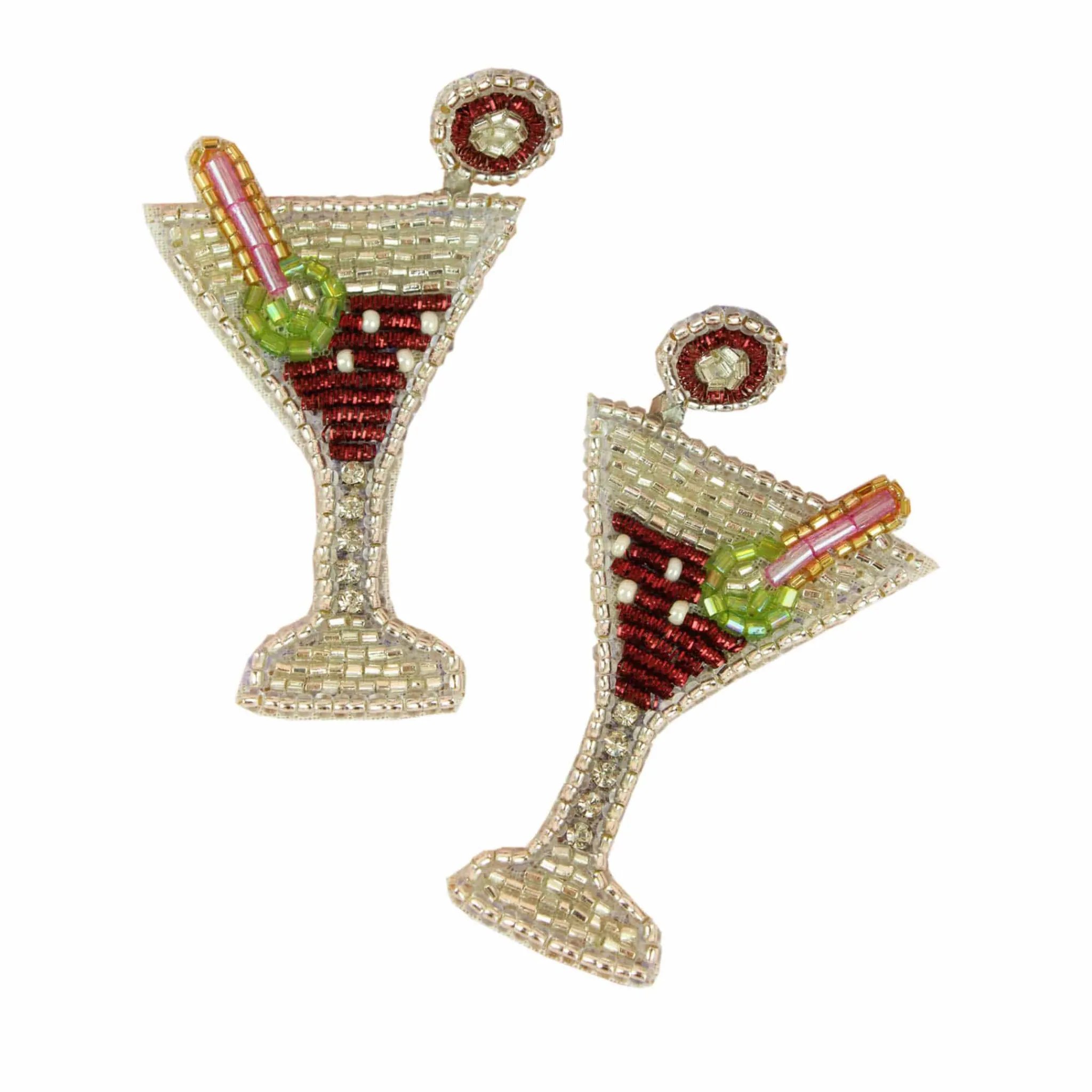 Best Beaded Martini Earrings Tableware Brands