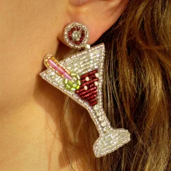 Best Beaded Martini Earrings Tableware Brands