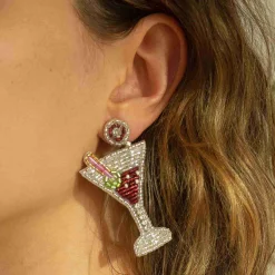 Best Beaded Martini Earrings Tableware Brands