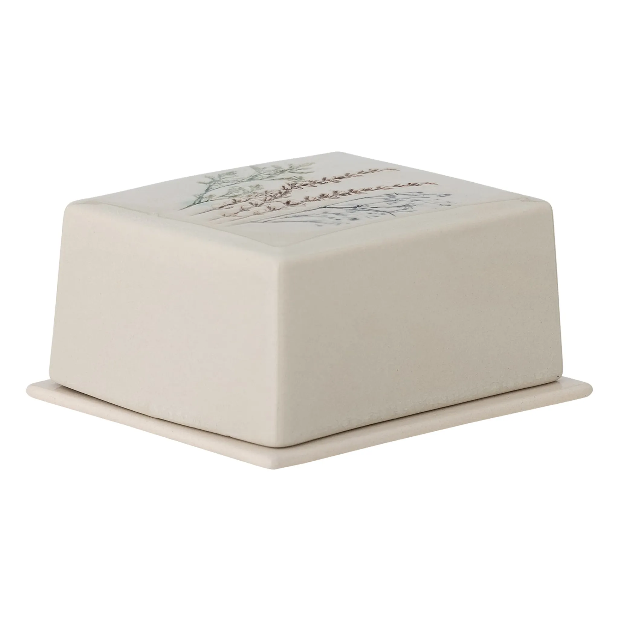 New Bea Floral Butter Dish, 15cm Tableware Brands