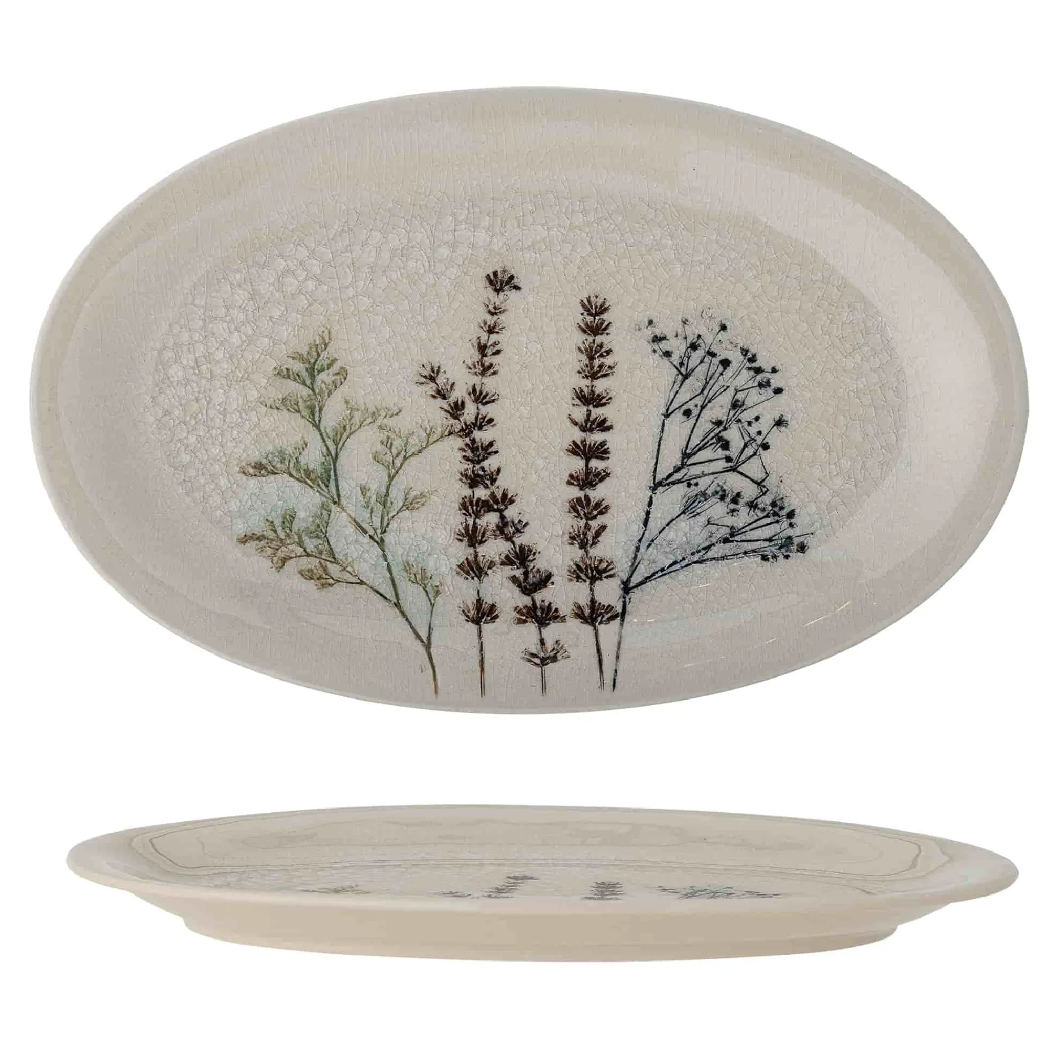 New Bea Floral Serving Plate, 28.5cm Serveware|Crockery & Dinnerware