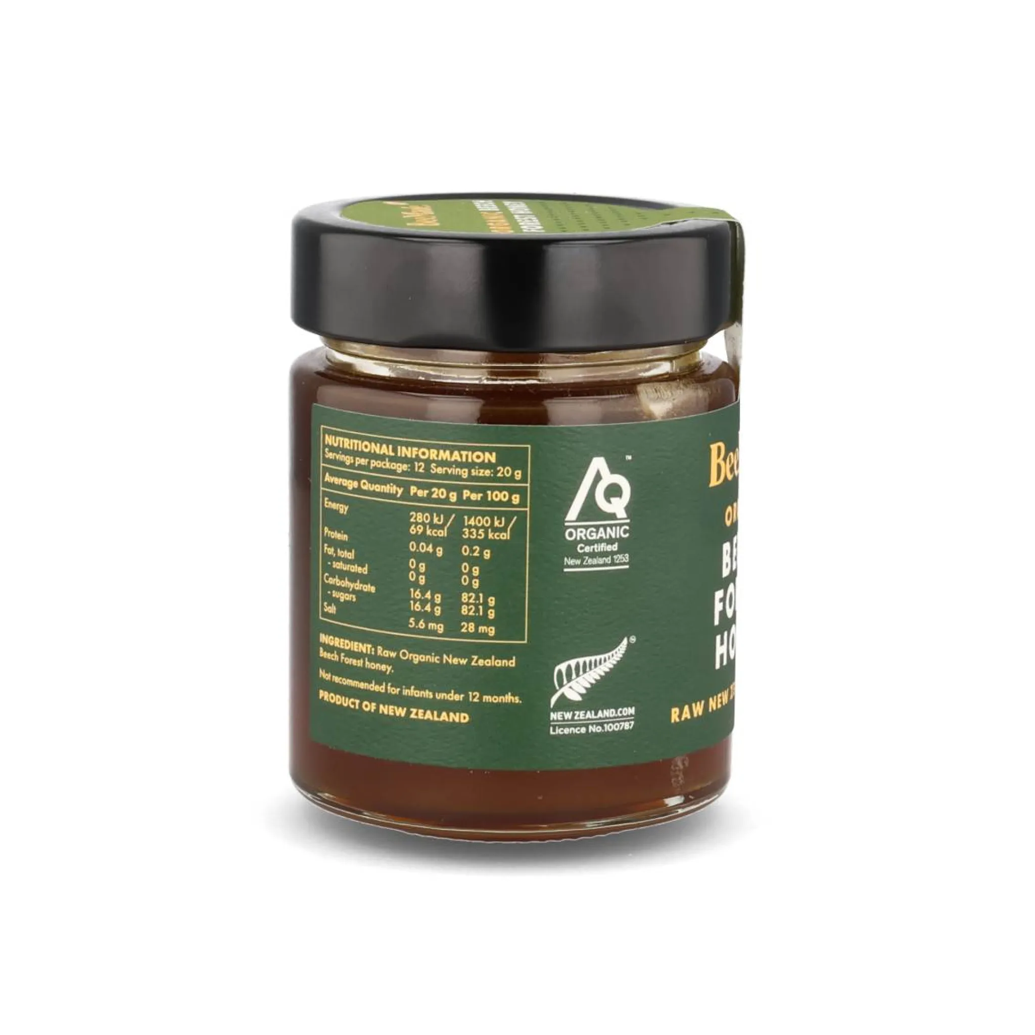 Online Organic Beech Forest Honey, 250g Ingredients Brands|Jam, Honey & Spreads