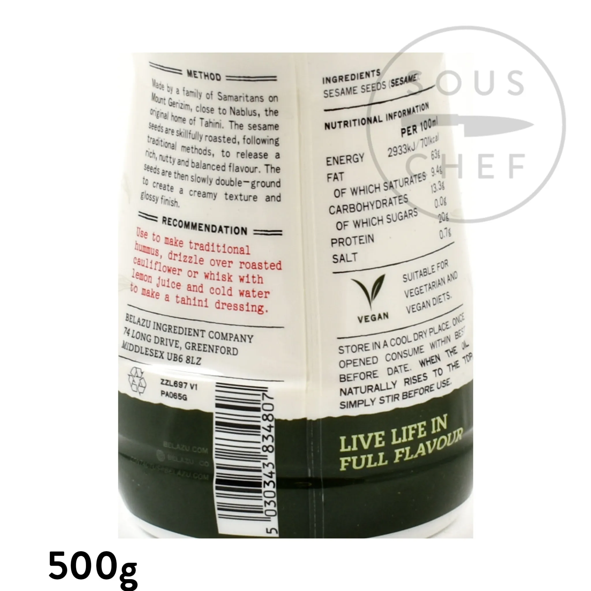 Sale Nablus Tahini Middle Eastern Ingredients|Sauces & Condiments