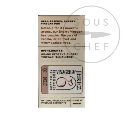 Outlet Reserva Sherry Vinegar, 250ml Ingredients Brands|Spanish Ingredients