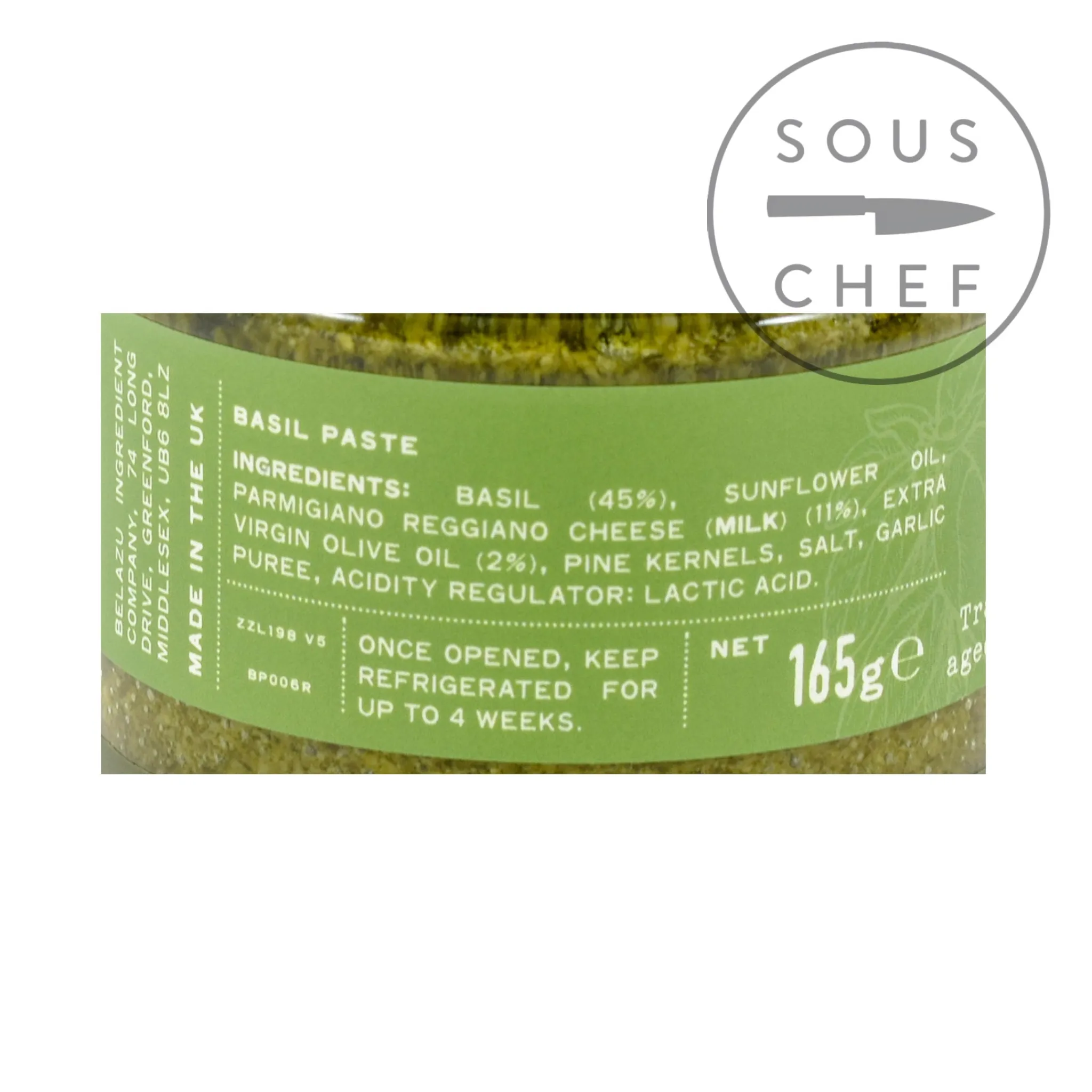 Online Traditional Genovese Basil Pesto, 165g Ingredients Brands|Italian Ingredients