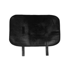Hot Black Buffalo Leather Knife Roll, 6 Slots Kitchen Knives