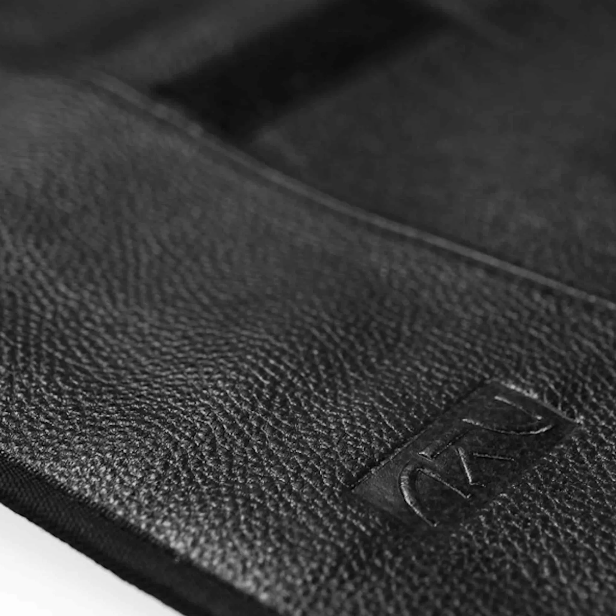 Hot Black Buffalo Leather Knife Roll, 6 Slots Kitchen Knives