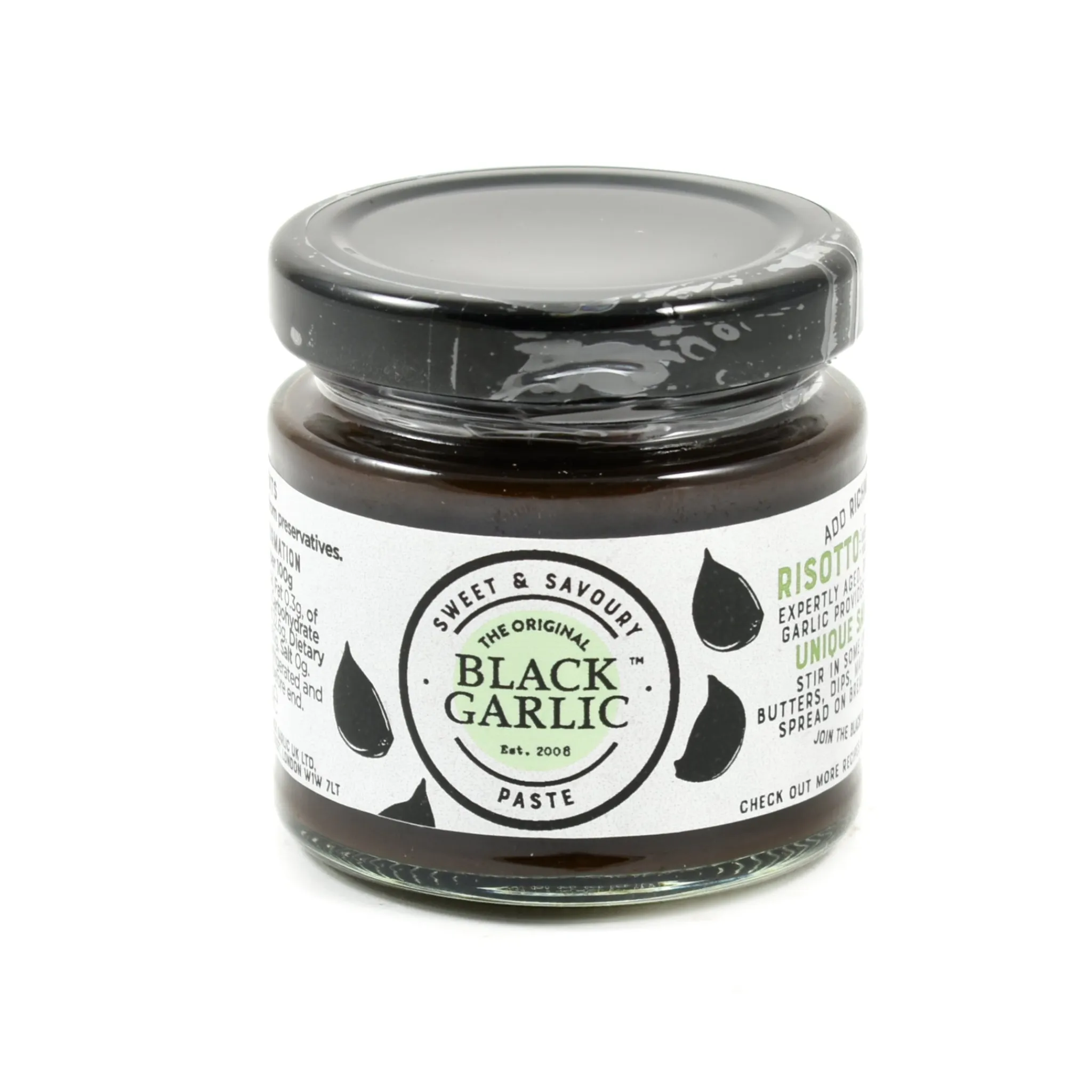 Black Garlic Paste, 100g Made In The Uk|Korean Ingredients