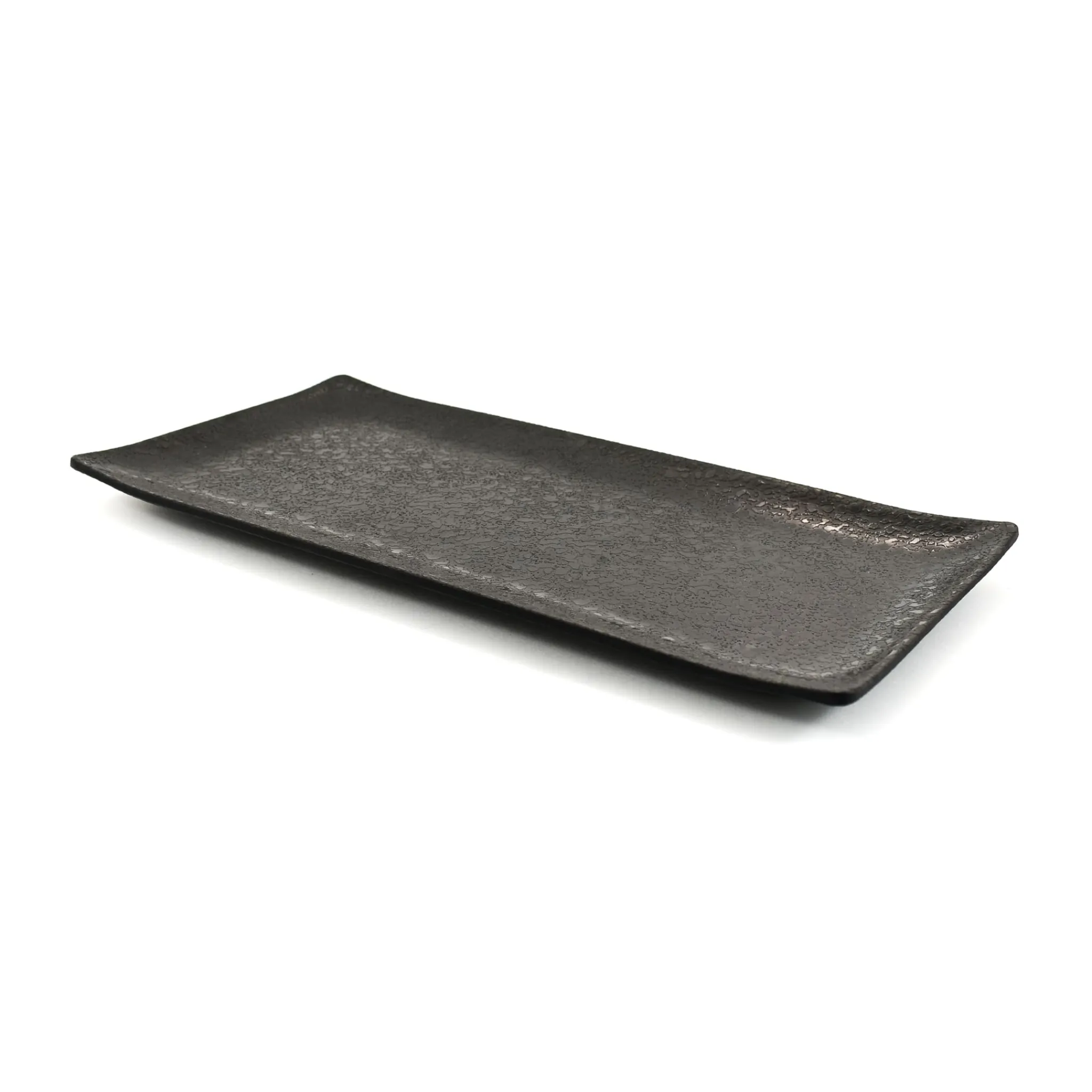 Black Rectangle Serving Plate, 30x15cm Tableware Brands|Table Setting