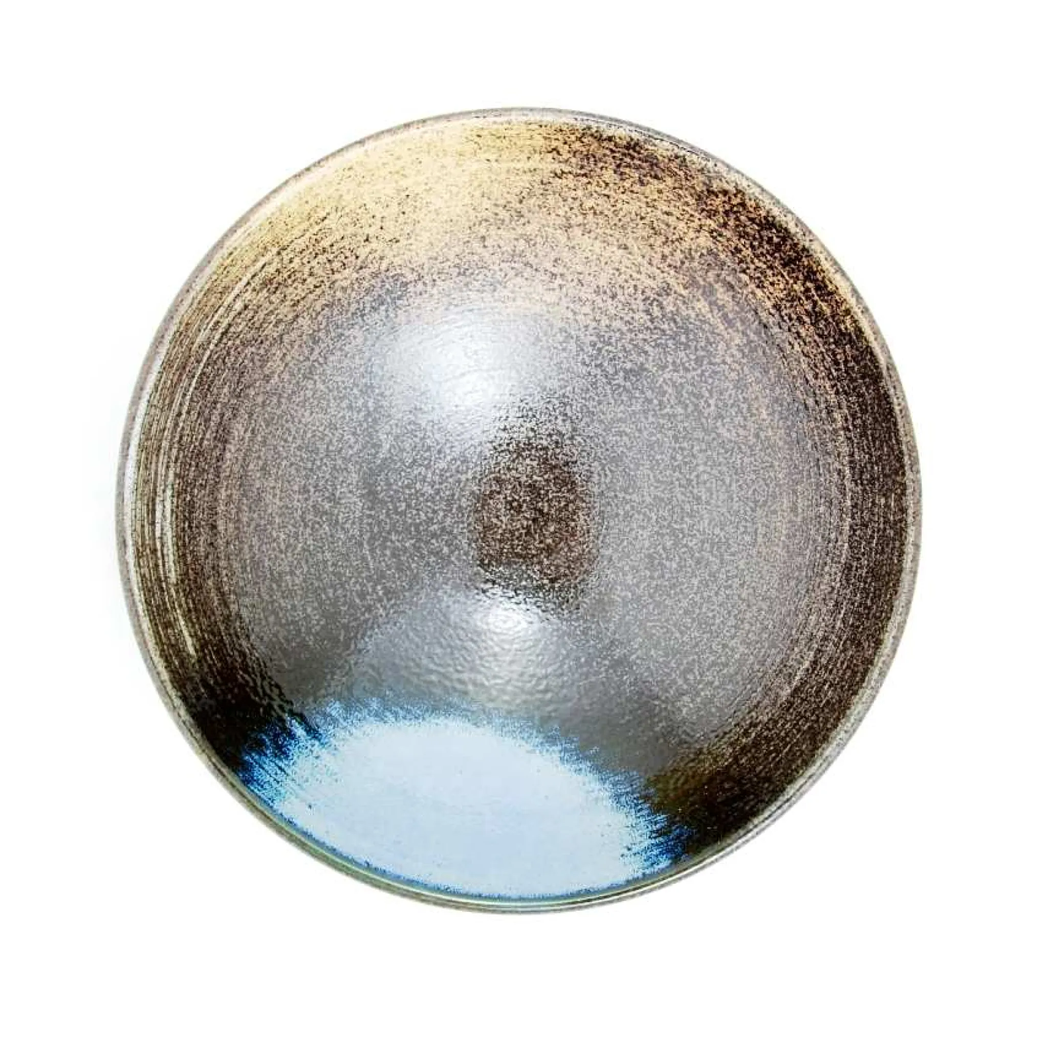 Outlet Blue-Black Glaze Bowl, 24cm Tableware Brands|Japanese Ingredients