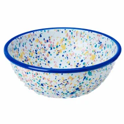 Sale Blue Dot Enamel Salad Bowl Tableware Brands|Crockery & Dinnerware