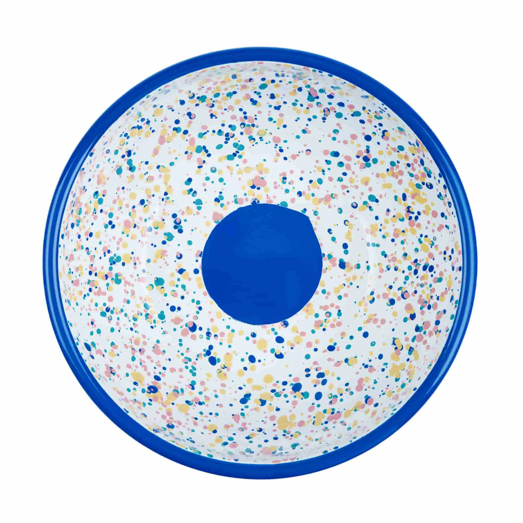 Sale Blue Dot Enamel Salad Bowl Tableware Brands|Crockery & Dinnerware