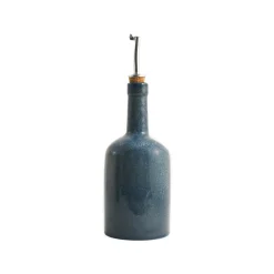 Sale Blue Glaze Oil Bottle with Pourer, 600ml Tableware Brands