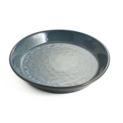 Sale Blue Glaze Wide Shallow Bowl Crockery & Dinnerware|Bowls