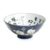Outlet Blue Lucky Cat Bowl, 14cm Crockery & Dinnerware|Bowls