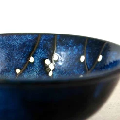 Online Blue Sakura Ramen Bowl, 21cm Japanese Ingredients|Japanese Tableware