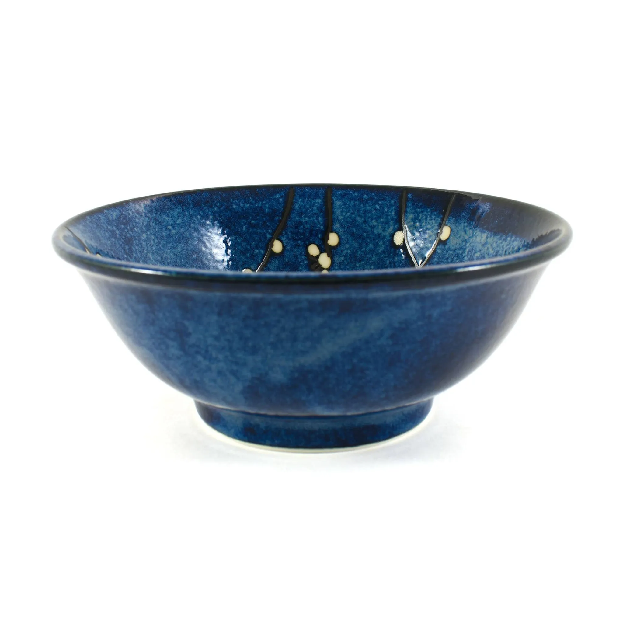 Online Blue Sakura Ramen Bowl, 21cm Japanese Ingredients|Japanese Tableware