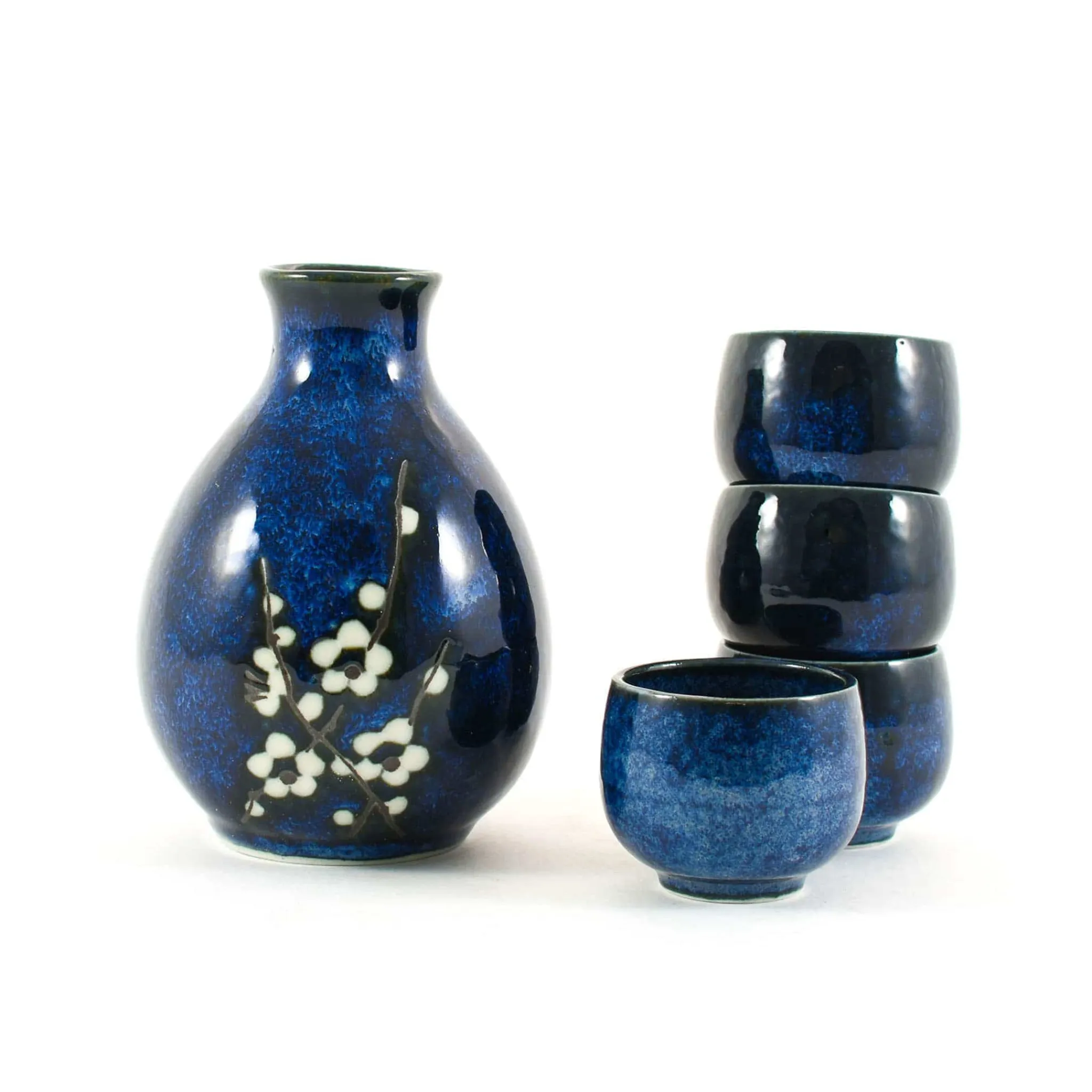 Discount Blue Sakura Sake Set Japanese Ingredients|Japanese Tableware