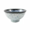 Online Blue Wave Large Rice Bowl, 15.5cm Japanese Ingredients|Japanese Tableware