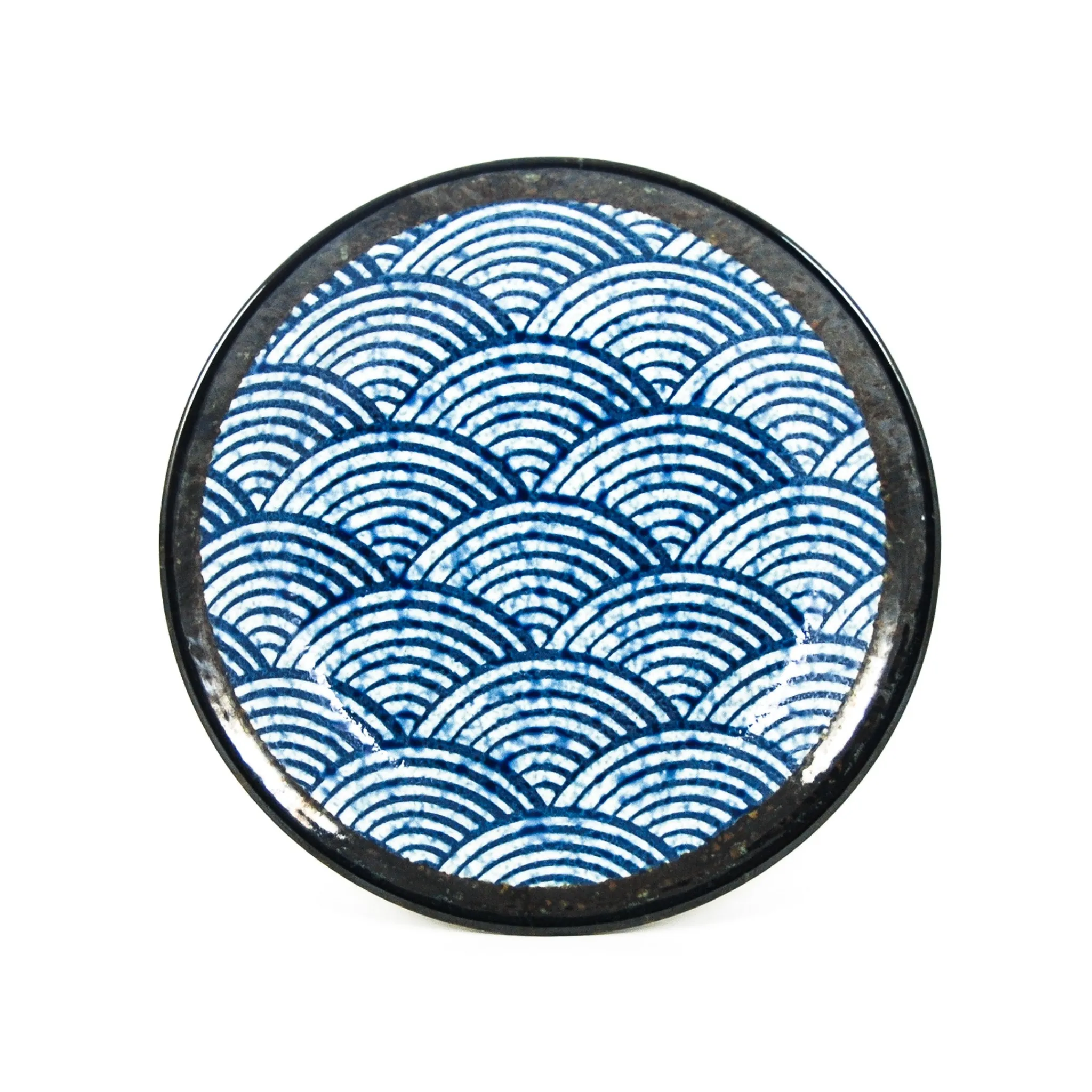Best Blue Wave Medium Plate, 22cm Tableware Brands|Japanese Ingredients