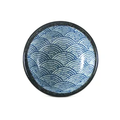 Hot Blue Wave Noodle Bowl, 16.8cm Tableware Brands|Japanese Ingredients