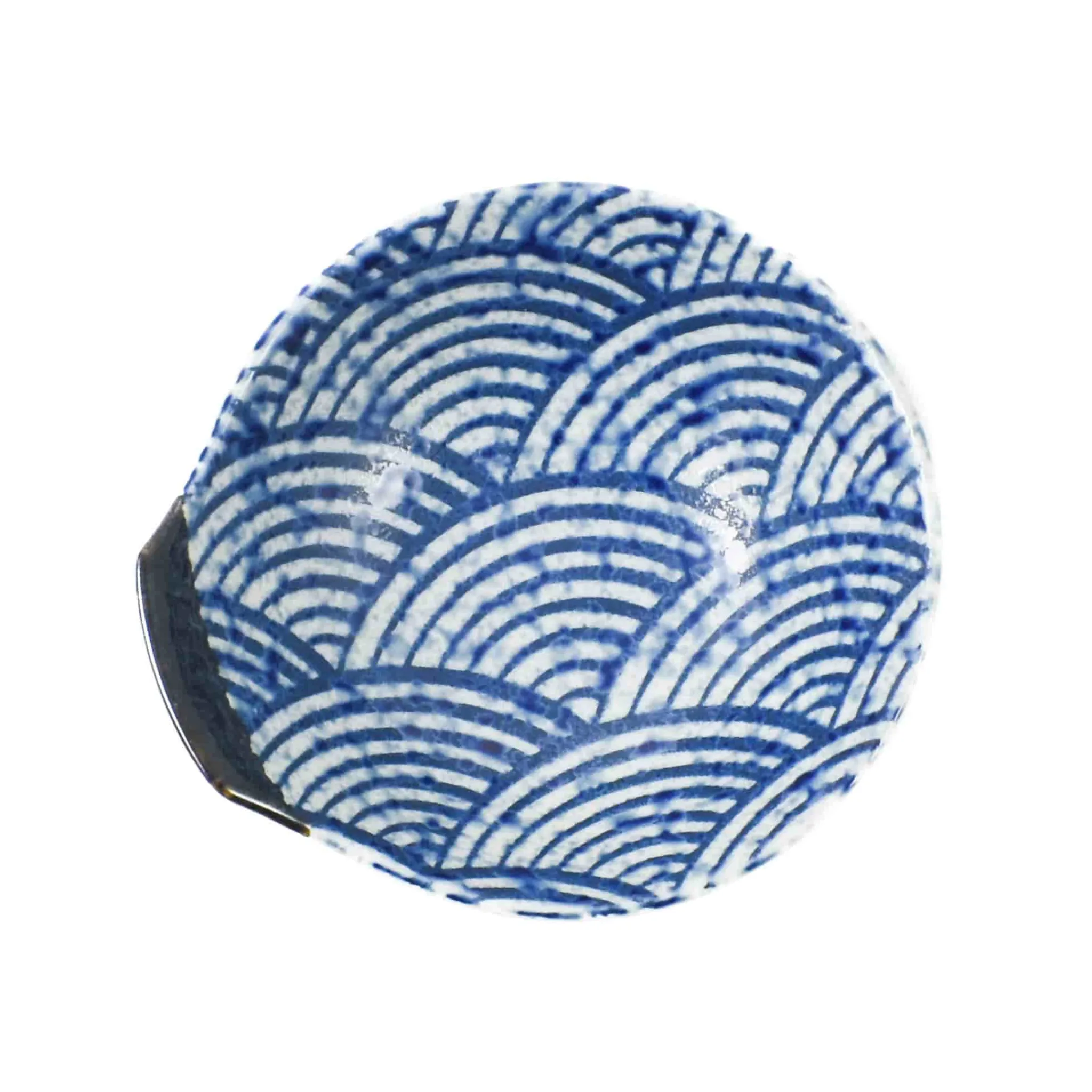 Hot Blue Wave Tonsui Bowl, 13cm Japanese Ingredients|Japanese Tableware