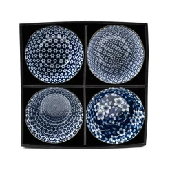 Blue & White Rice Bowl Boxed Gift Set Tableware Brands|Japanese Ingredients
