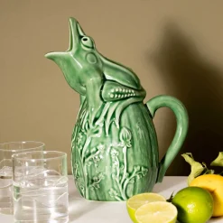 Outlet Green Frog Pitcher Tableware Brands