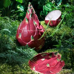 Hot Tropical Fruits Dragon Fruit Small Bowl, 14x14cm Crockery & Dinnerware|Bowls