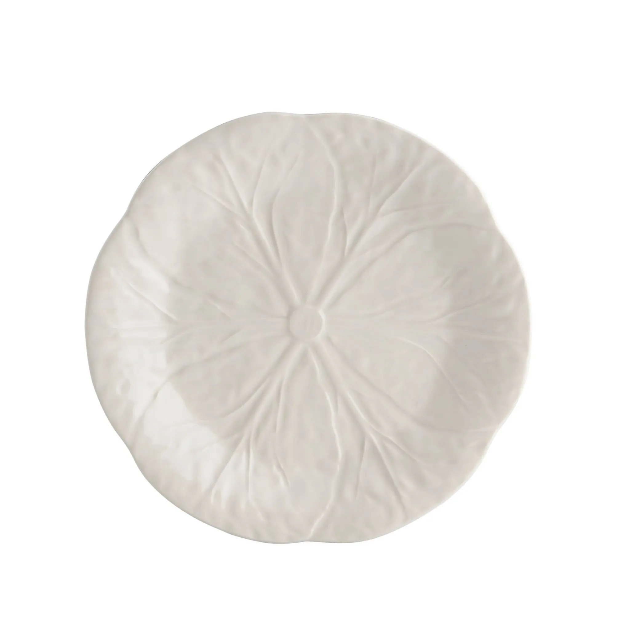 Outlet White Cabbage Plate, 19cm Plates|Crockery & Dinnerware
