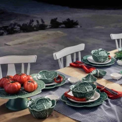 Outlet White Cabbage Plate, 19cm Plates|Crockery & Dinnerware