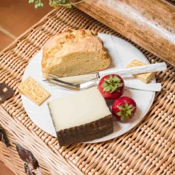 Sale White Cheese Tray with Yellow Cheese Table Setting|Serveware