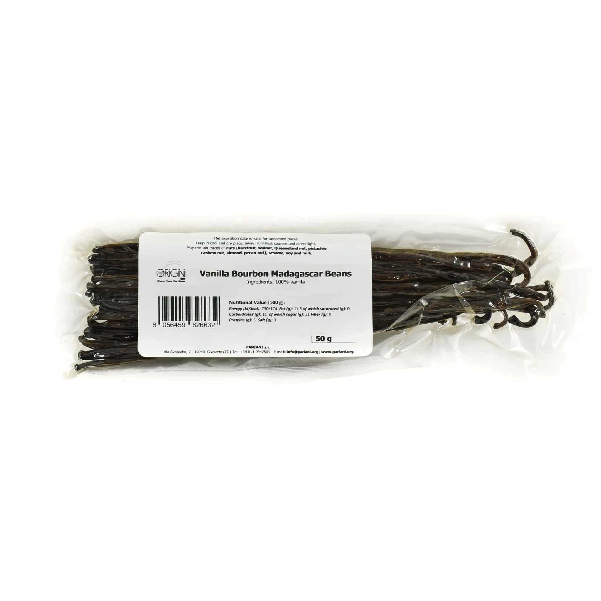 Best Bourbon Madagascar Vanilla Pods, 50g (approx. 15 pods) Ingredients Brands|Italian Ingredients