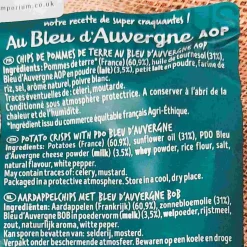 Discount Bret's Bleu d'Auvergne DOP Blue Cheese Crisps, 125g Snacks|Ingredients Brands