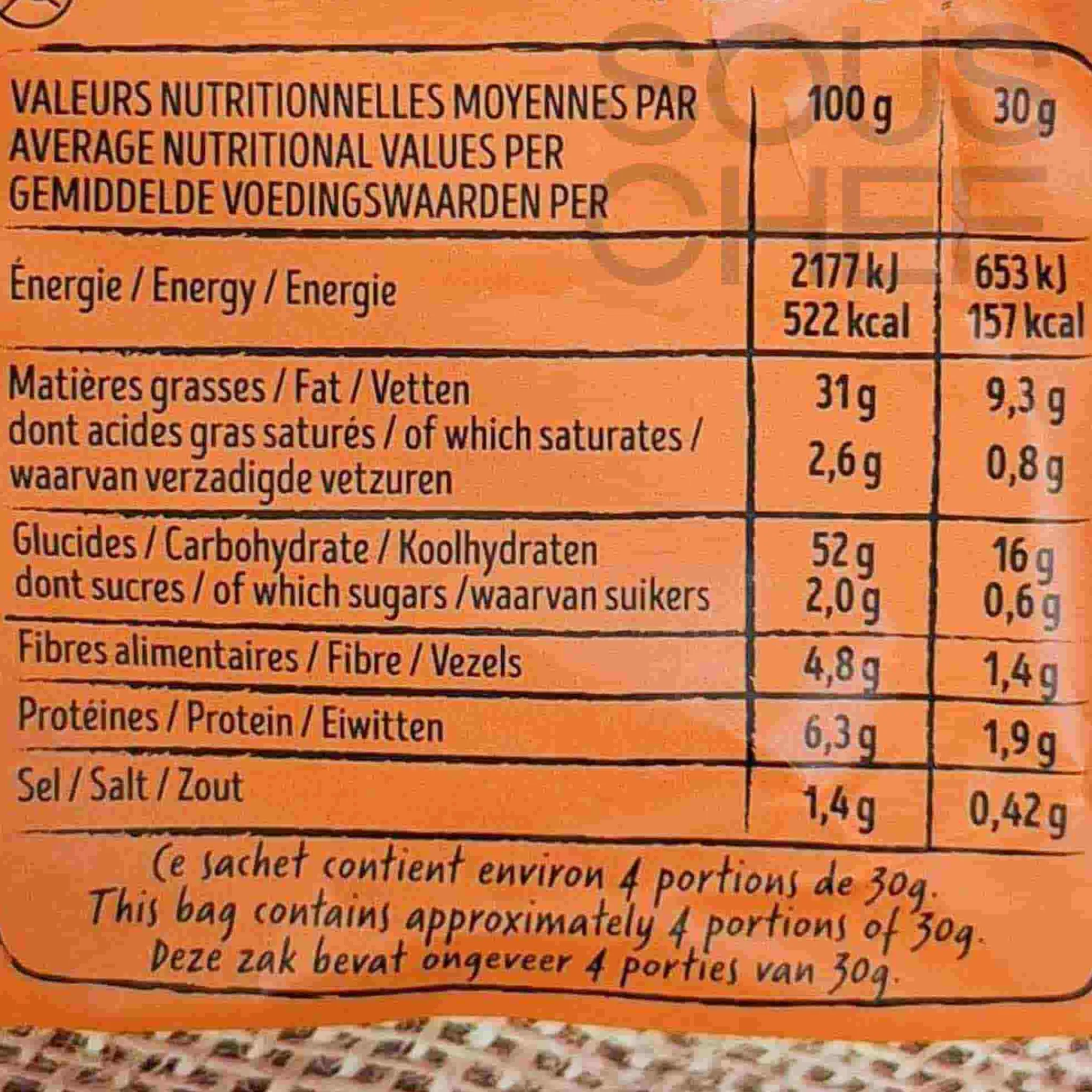 Outlet Bret's Cheddar Jalepeno Crisps, 125g Ingredients Brands|Snacks