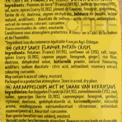 Hot Bret's Curry Crisps, 125g Snacks|Ingredients Brands