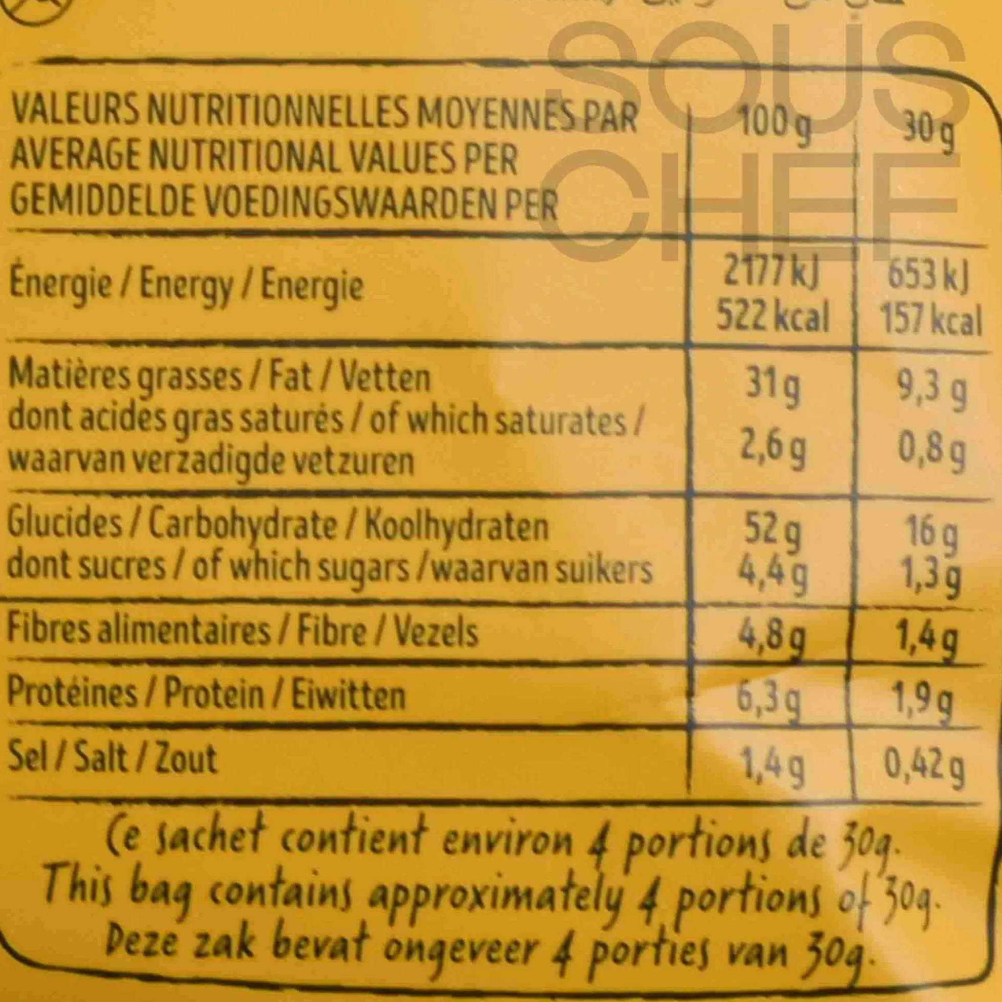 Hot Bret's Honey Mustard Crisps, 125g Snacks|Ingredients Brands